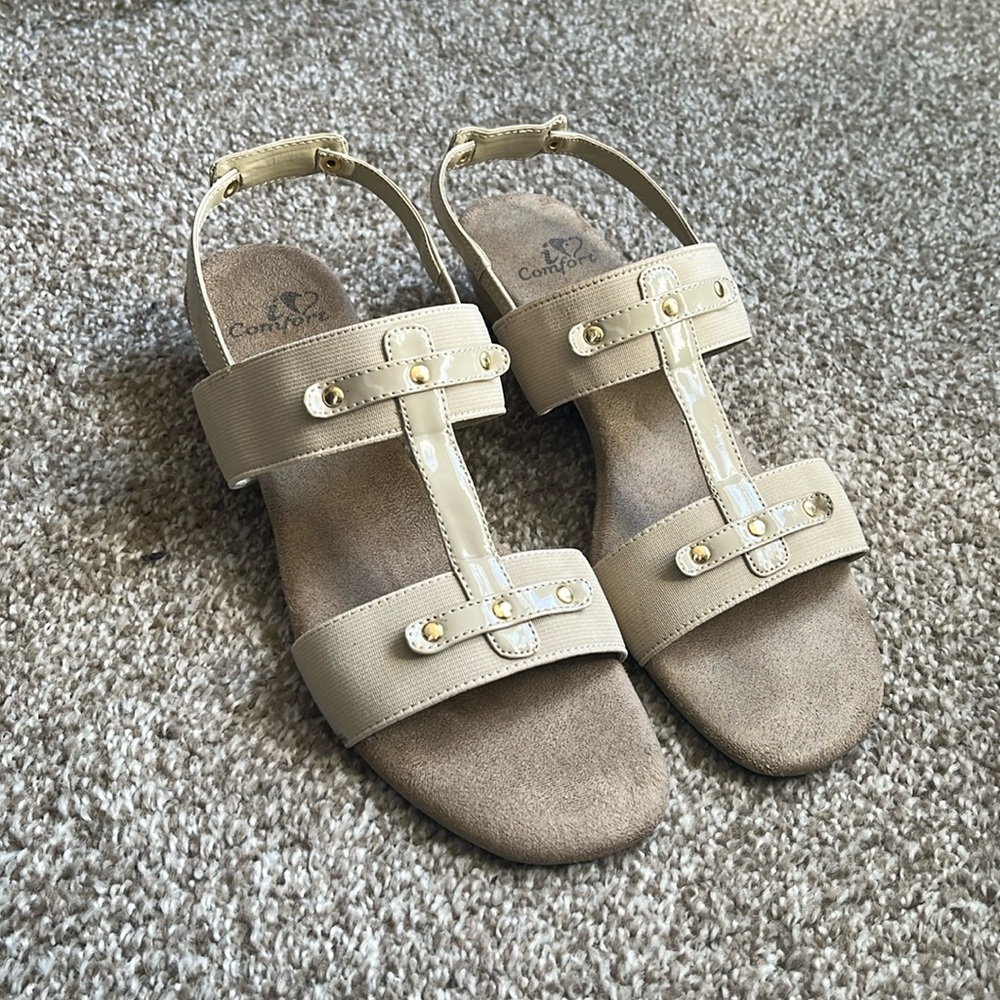 I Love Comfort Sandals - Picture 1 of 7